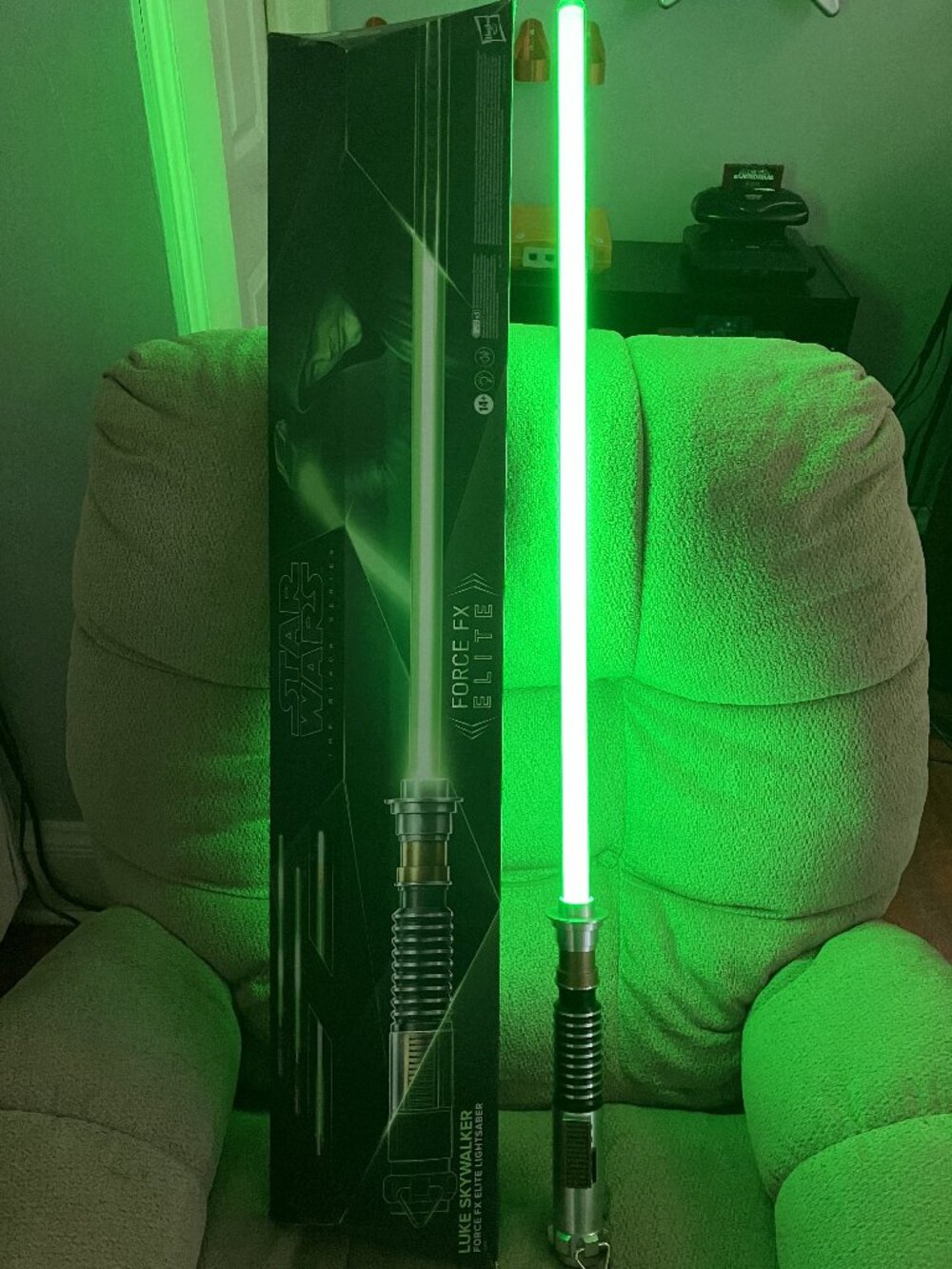 Luke Skywalker Force FX Elite Lightsaber - CIB